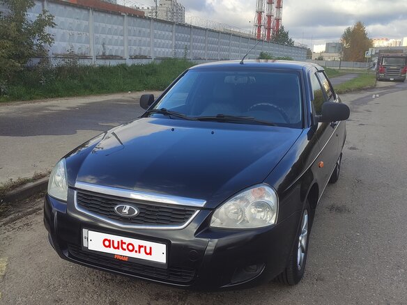 2013 Lada (ВАЗ) Priora I Рестайлинг, синий, 490000 рублей - вид 2