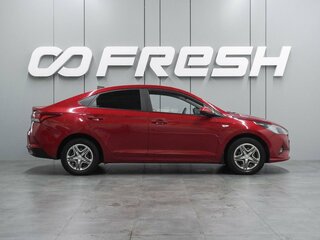 2020 Hyundai Solaris II Рестайлинг, красный, 1199000 рублей, вид 5