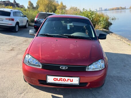 2007 Lada (ВАЗ) Kalina I, красный, 170000 рублей, вид 1