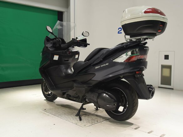 2012 Suzuki Burgman (SkyWave) 400, серый, 450000 рублей - вид 25