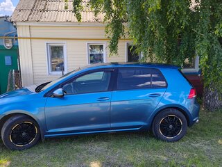 2013 Volkswagen Golf VII, голубой, 600000 рублей, вид 5