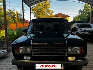 2009 Lada (ВАЗ) 2107, зелёный, 210000 рублей, вид 2