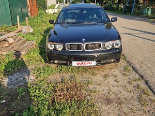 2004 BMW 7 серии Long 730Li IV (E65/E66), чёрный, 600000 рублей, вид 2