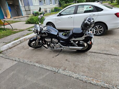 1993 Honda Magna, чёрный, 330000 рублей, вид 1