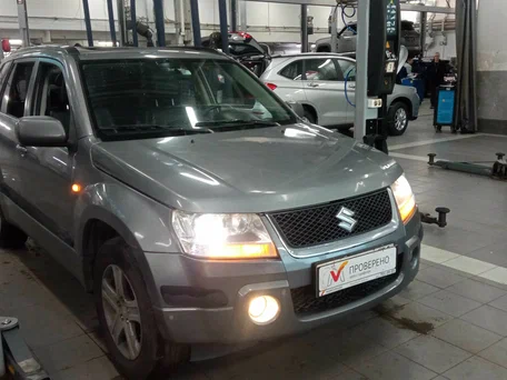 2008 Suzuki Grand Vitara II Рестайлинг, серый, 640000 рублей, вид 2