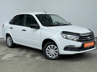 2020 Lada (ВАЗ) Granta I Рестайлинг, белый, 563000 рублей, вид 3