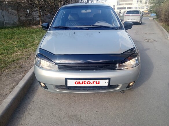 2005 Lada (ВАЗ) Kalina I, бежевый, 220000 рублей