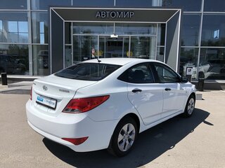 2014 Hyundai Solaris I Рестайлинг, белый, 1091000 рублей, вид 5