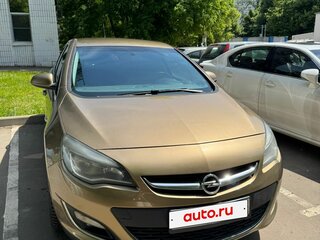 2013 Opel Astra J Рестайлинг, бежевый, 650000 рублей, вид 1