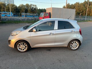 2012 Kia Picanto II, серебристый, 900000 рублей, вид 3