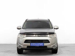 2013 Mitsubishi Outlander III, серебристый, 1499000 рублей, вид 2
