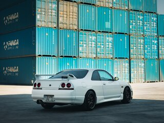 1996 Nissan Skyline IX (R33), белый, 1500000 рублей, вид 5