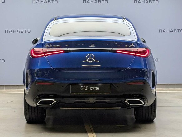 2026 Mercedes-Benz GLC Coupe 200 II (C254), синий - вид 3