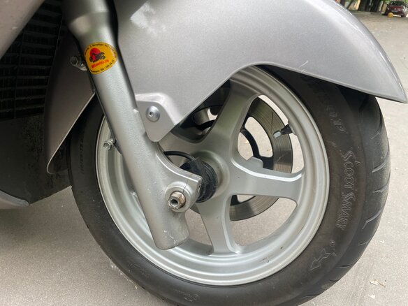 2002 Suzuki Burgman (SkyWave) 400, серебристый, 270000 рублей - вид 7