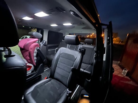 2018 Volkswagen Multivan T6, серый, 4500000 рублей - вид 12