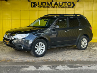 2012 Subaru Forester III Рестайлинг, чёрный, 1090000 рублей, вид 1
