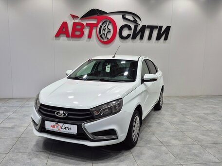 2016 Lada (ВАЗ) Vesta I, белый, 630000 рублей, вид 3