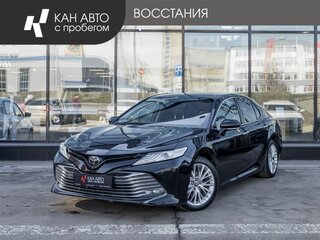2020 Toyota Camry VIII (XV70), чёрный, 2850000 рублей, вид 1