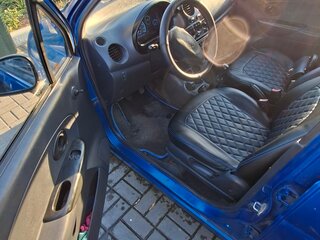 2010 Daewoo Matiz II Рестайлинг, синий, 325000 рублей, вид 4