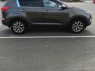 2014 Kia Sportage III Рестайлинг, серебристый, 1250000 рублей, вид 4