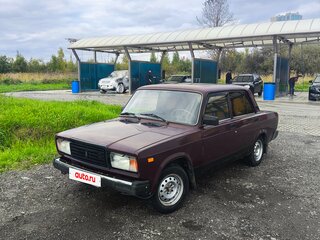 2008 Lada (ВАЗ) 2107, пурпурный, 150000 рублей, вид 1