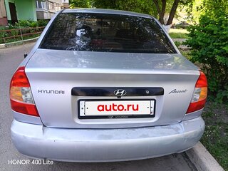 2006 Hyundai Accent ТагАЗ II, серебристый, 240000 рублей, вид 2