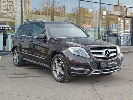 2012 Mercedes-Benz GLK-Класс 300 I (X204) Рестайлинг, коричневый, 1285100 рублей, вид 3