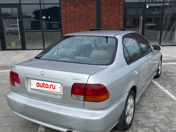 1999 Honda Civic VI Рестайлинг, серебристый - вид 4