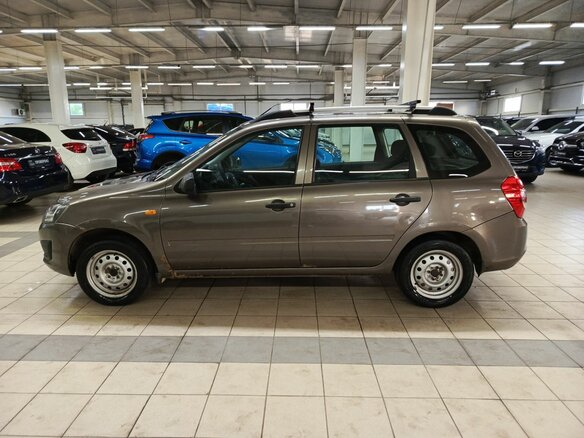 2014 Lada (ВАЗ) Kalina II, коричневый - вид 7