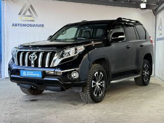 2016 Toyota Land Cruiser Prado 150 Series Рестайлинг 1, чёрный, 3399000 рублей, вид 1