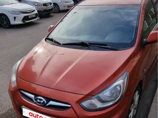 2012 Hyundai Solaris I, красный, 665000 рублей, вид 2