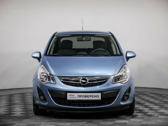 2013 Opel Corsa D Рестайлинг II, голубой - вид 1