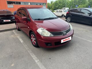 2007 Nissan Tiida I, красный, 649000 рублей, вид 3
