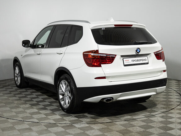 2014 BMW X3 20d xDrive II (F25), белый, 1799700 рублей - вид 6