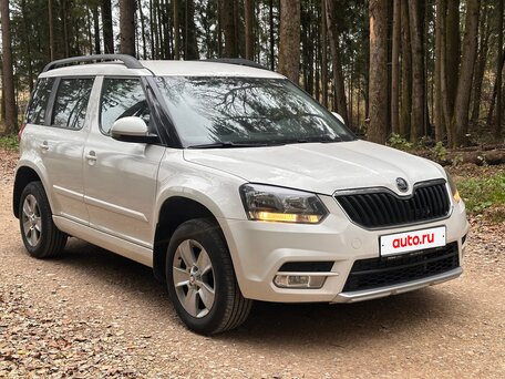 2014 Skoda Yeti I Рестайлинг, белый, 1150000 рублей, вид 2