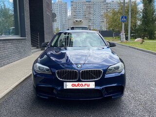2011 BMW 5 серии 523i VI (F10/F11/F07), синий, 1550000 рублей, вид 2