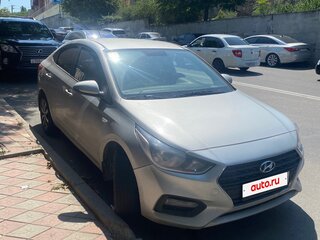 2019 Hyundai Solaris II, серебристый, 1099000 рублей, вид 1