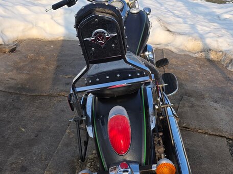 2014 Kawasaki VN900 Vulcan, чёрный, 550000 рублей, вид 4