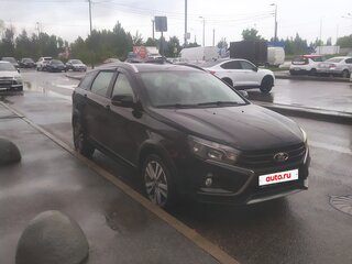 2020 Lada (ВАЗ) Vesta SW Cross I, чёрный, 950000 рублей, вид 2