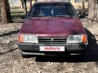 1999 Lada (ВАЗ) 2108, красный, 145000 рублей, вид 2