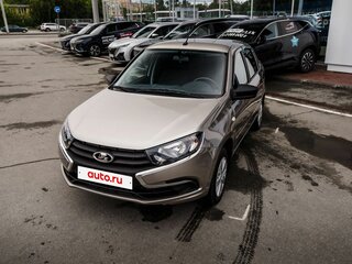 2022 Lada (ВАЗ) Granta I Рестайлинг, серый, 675000 рублей, вид 3
