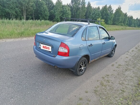 2007 Lada (ВАЗ) Kalina I, серый, 80000 рублей - вид 5