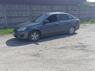 2018 Lada (ВАЗ) Granta I, серебристый, 520000 рублей, вид 3