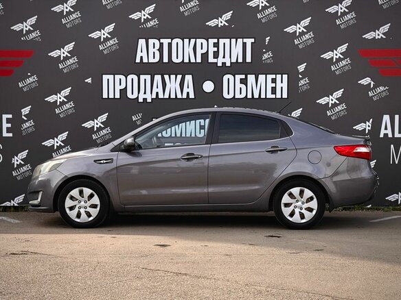 2012 Kia Rio III, серый, 655000 рублей - вид 3