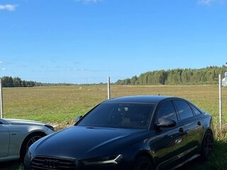 2015 Audi A6 IV (C7) Рестайлинг, чёрный, 2100000 рублей, вид 4