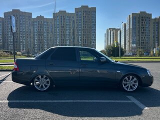 2017 Lada (ВАЗ) Priora I Рестайлинг, серебристый, 620000 рублей, вид 4