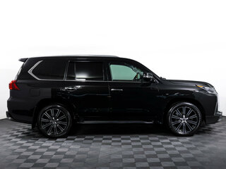 2016 Lexus LX 570 III Рестайлинг 2, чёрный, 7474500 рублей, вид 4