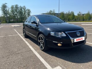 2008 Volkswagen Passat B6, чёрный, 640000 рублей, вид 3