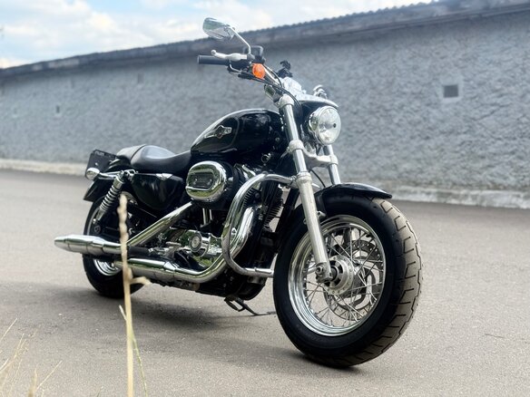 2014 Harley-Davidson Sportster 1200, чёрный, 700000 рублей - вид 3