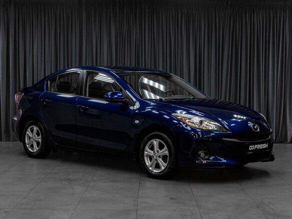 2011 Mazda 3 II (BL), синий, 1009000 рублей